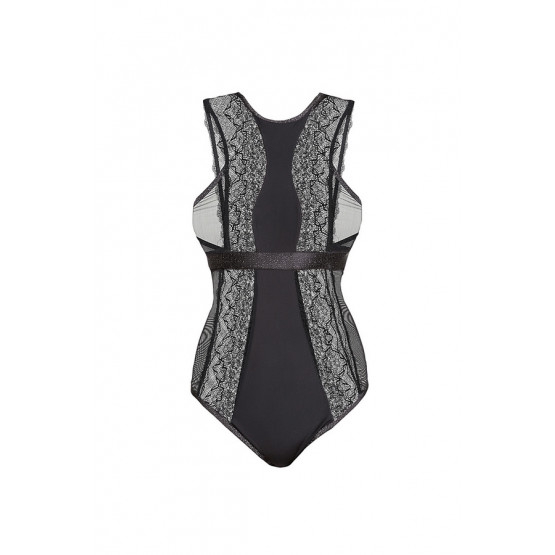 BODYSUIT SEXY LE JOURNAL INTIME FOLIES BERGERE (BLACK WITH LUREX) Le Journal FB-BD-SX